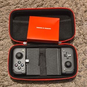 Black Gaming Controller with Case